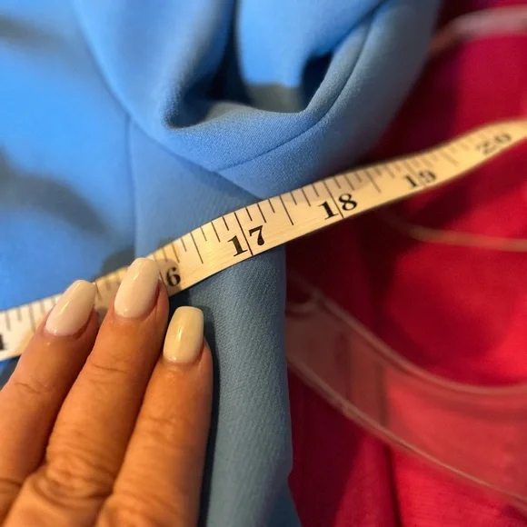 Ann Taylor Periwinkle Blue Stretch Blazer 🆕 - Picture 9 of 10